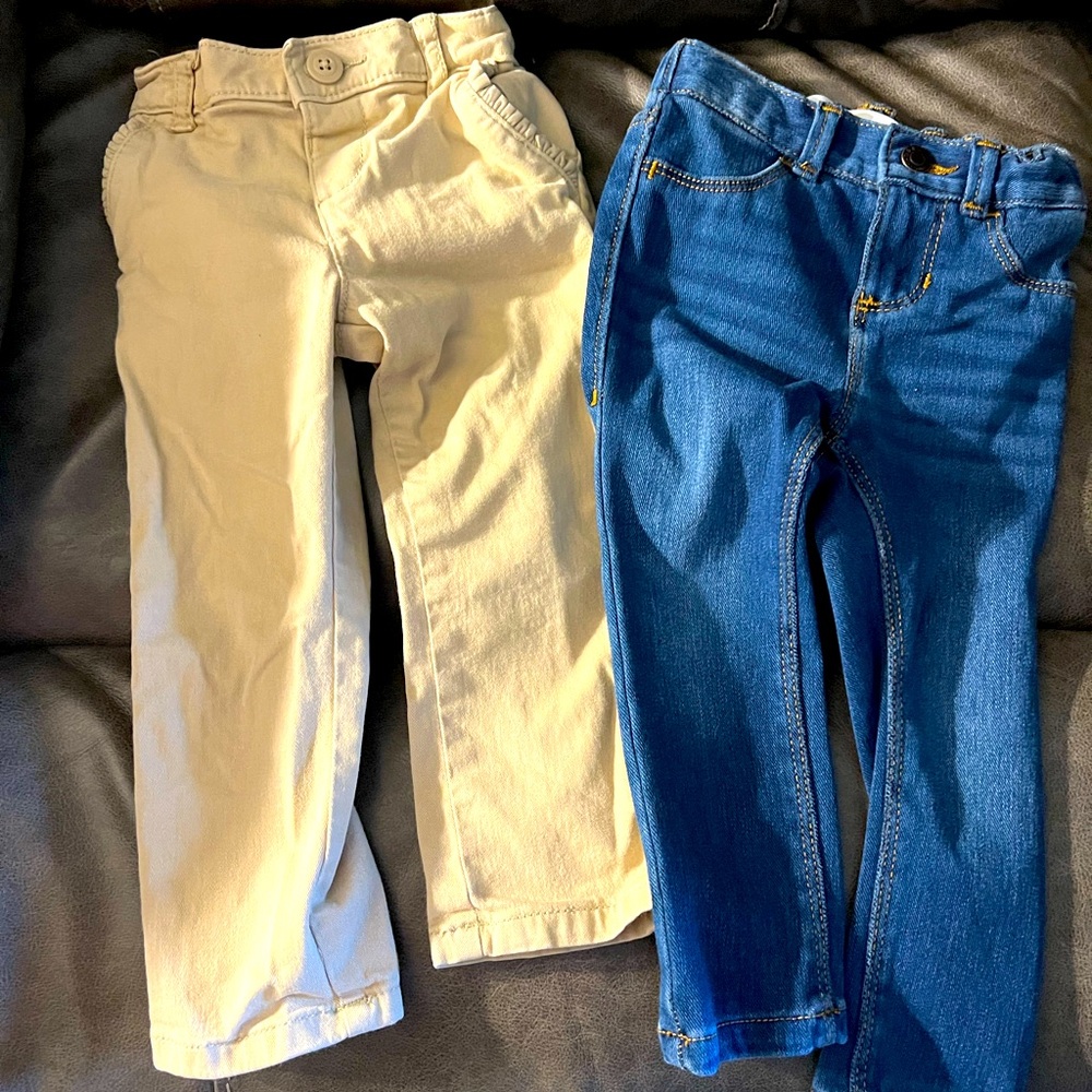 2prs of Little Girls Pants - Picture 1 of 5